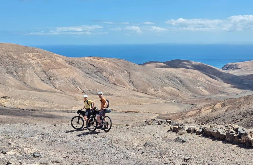bikepack tocht granguance canarische eilanden lanzarote