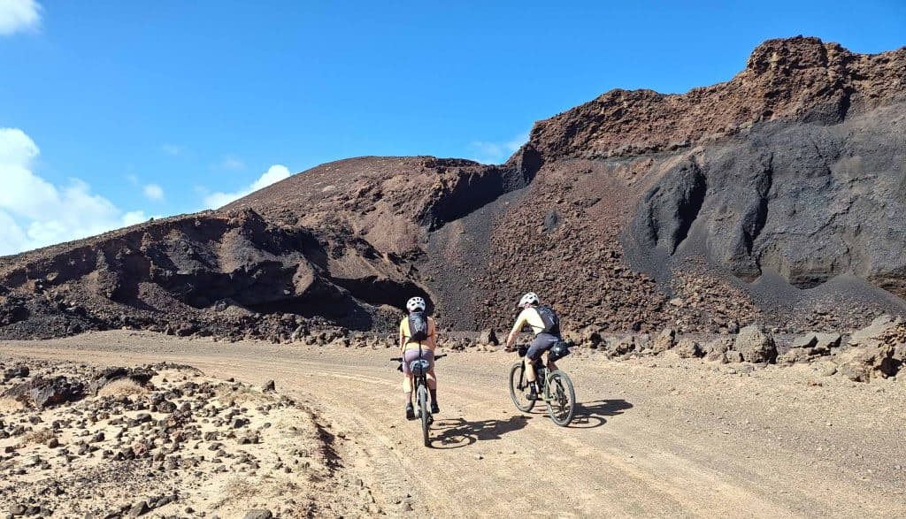 bikepack tocht granguance canarische eilanden lanzarote