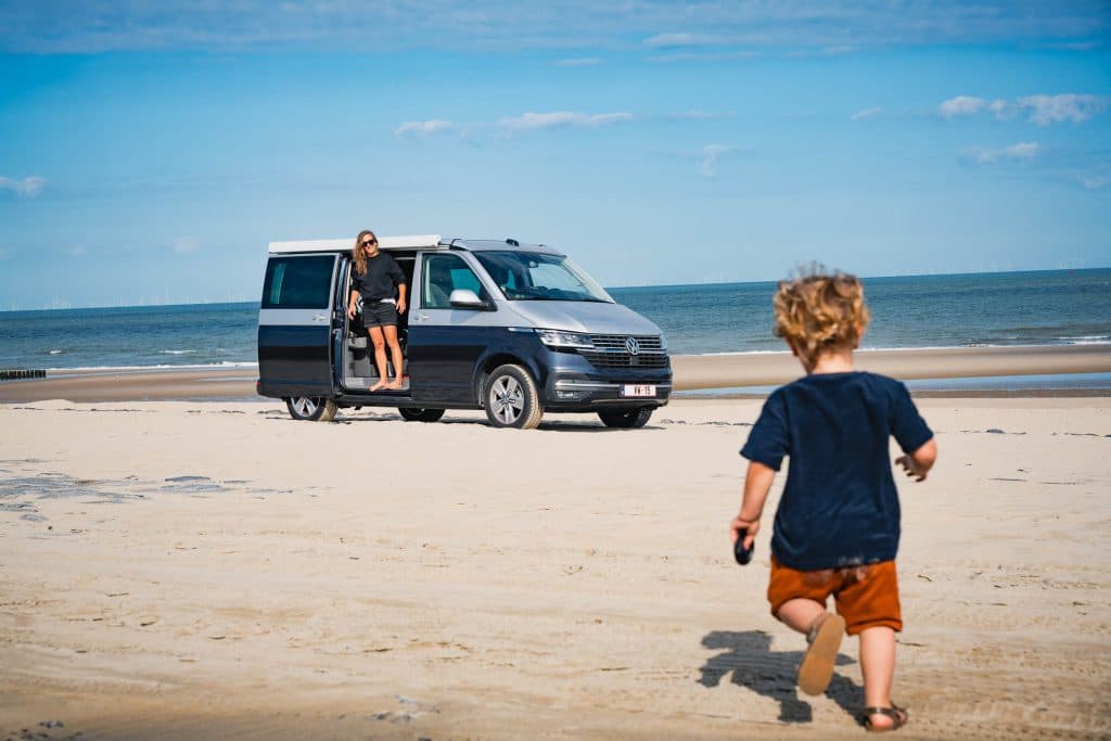 kamperen aan zee in nederland
