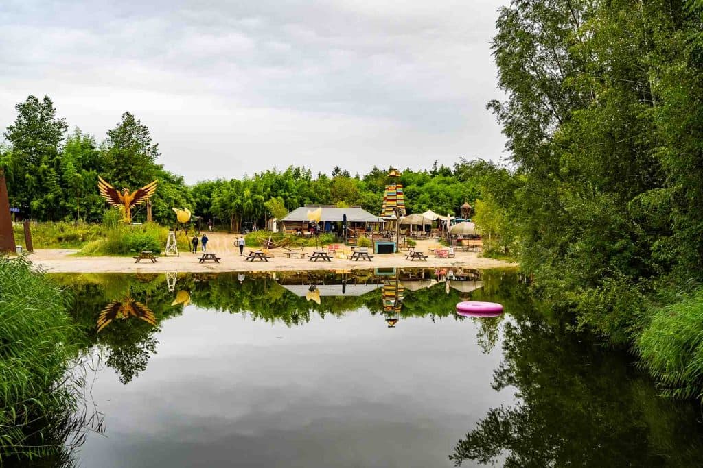 creatief kamperen met kinderen: camping netl