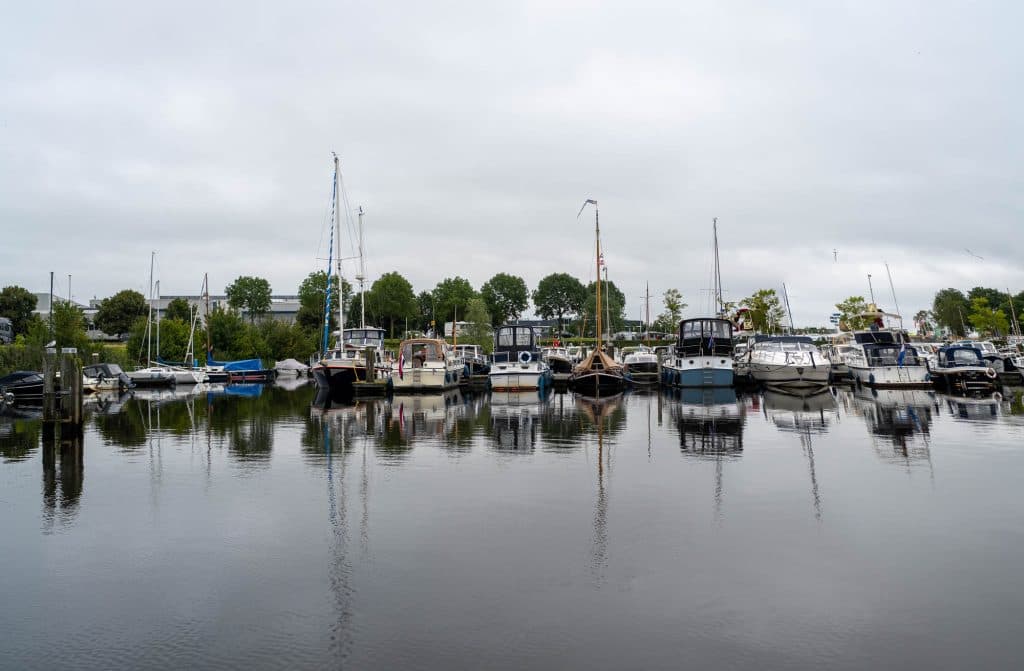 yacht varen in flevoland
