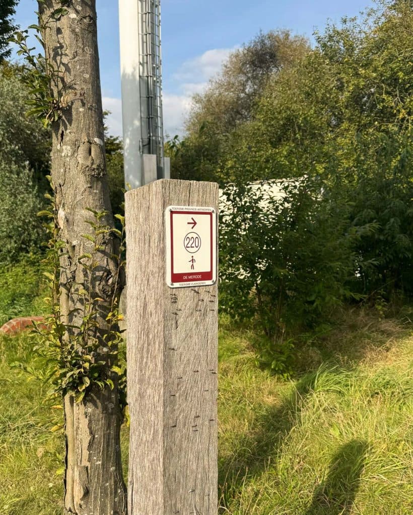 wandelen in natuurdomein de roost