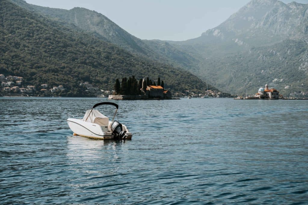 Perast aan de baai van Kotor