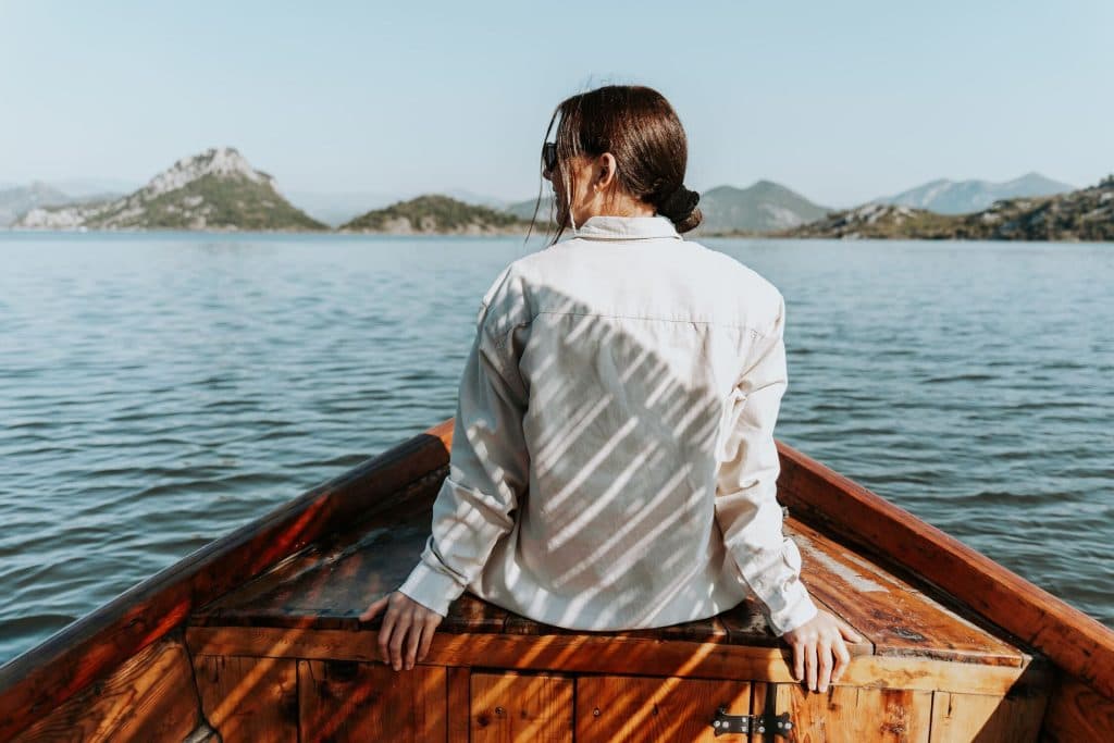 Het meer van Skadar in Montenegro